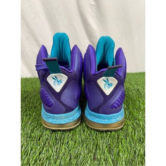 Nike LeBron 9 Summit Lake Hornets Size 9 Very Good Used Condition‎ - Picture 3 of 8